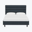 Linea Platform Bed California King / Linen Navy