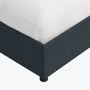 Linea Platform Bed California King / Linen Navy