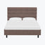 Linea Platform Bed California King / Boucle Merlot