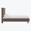 Linea Platform Bed California King / Boucle Merlot