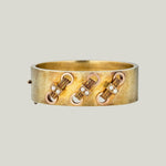 Victorian Gold Pearl Bangle