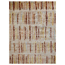 Brown Contemporary Wool Silk Blend Rug - 10'1" x 13'8"