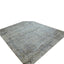 Grey Contemporary Wool Silk Blend Rug 10x14'2"