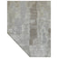 Grey Contemporary Wool Silk Blend Rug - 8'1" x 10'2"