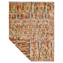 Multicolored Contemporary Wool Silk Blend Rug - 10'2" x 13'10"