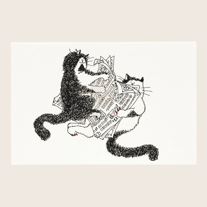 Blanket's Reading Card + Envelope, Grace Coddington