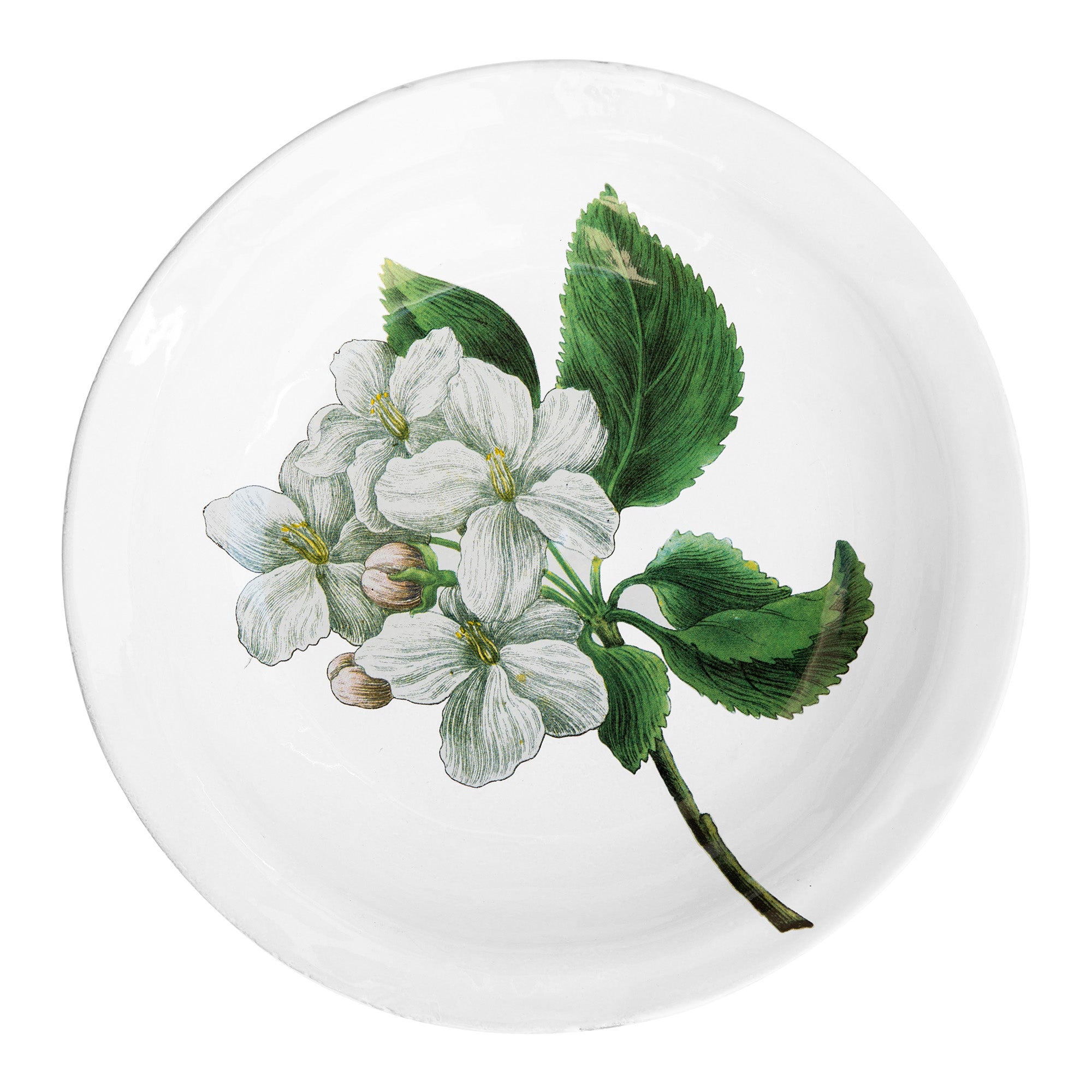 John Derian Deep Paradise Apple Blossom Platter