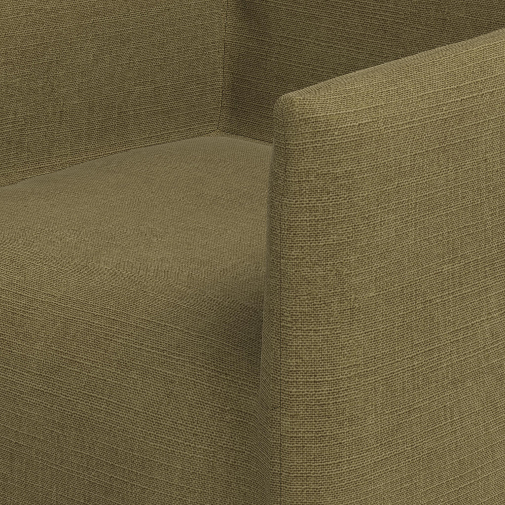 Linen Slipcover Dining Arm Chair Linen Olive