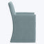 Linen Slipcover Dining Arm Chair Linen Seaglass