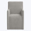 Linen Slipcover Dining Arm Chair Zuma Linen Feather