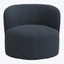 Miro Swivel Chair Linen Navy