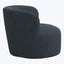 Miro Swivel Chair Linen Navy