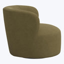 Miro Swivel Chair Linen Olive