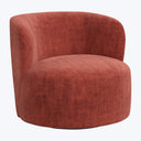 Miro Swivel Chair Antique Velvet Paprika