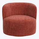 Miro Swivel Chair Antique Velvet Paprika