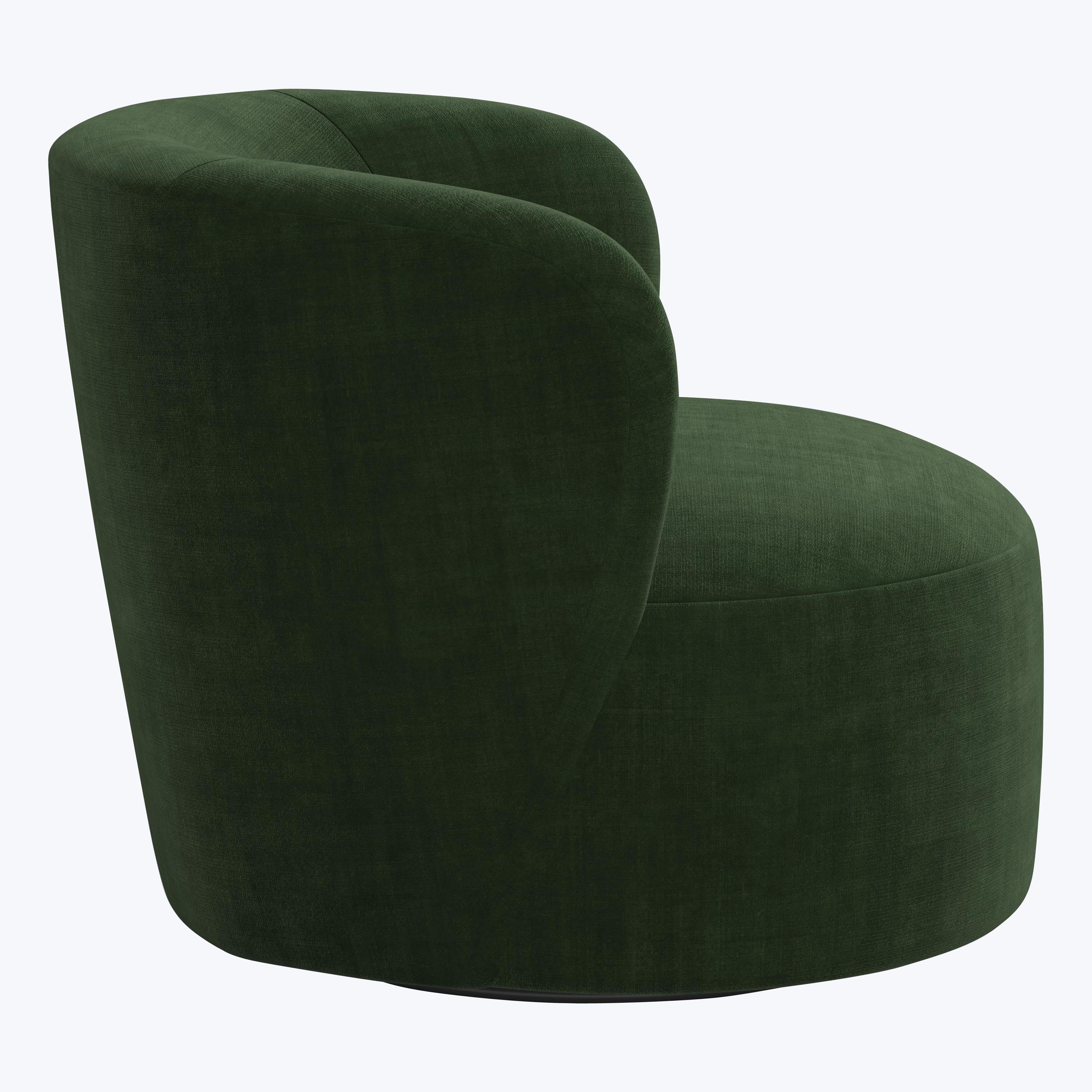 Miro Swivel Chair Antique Velvet Forest