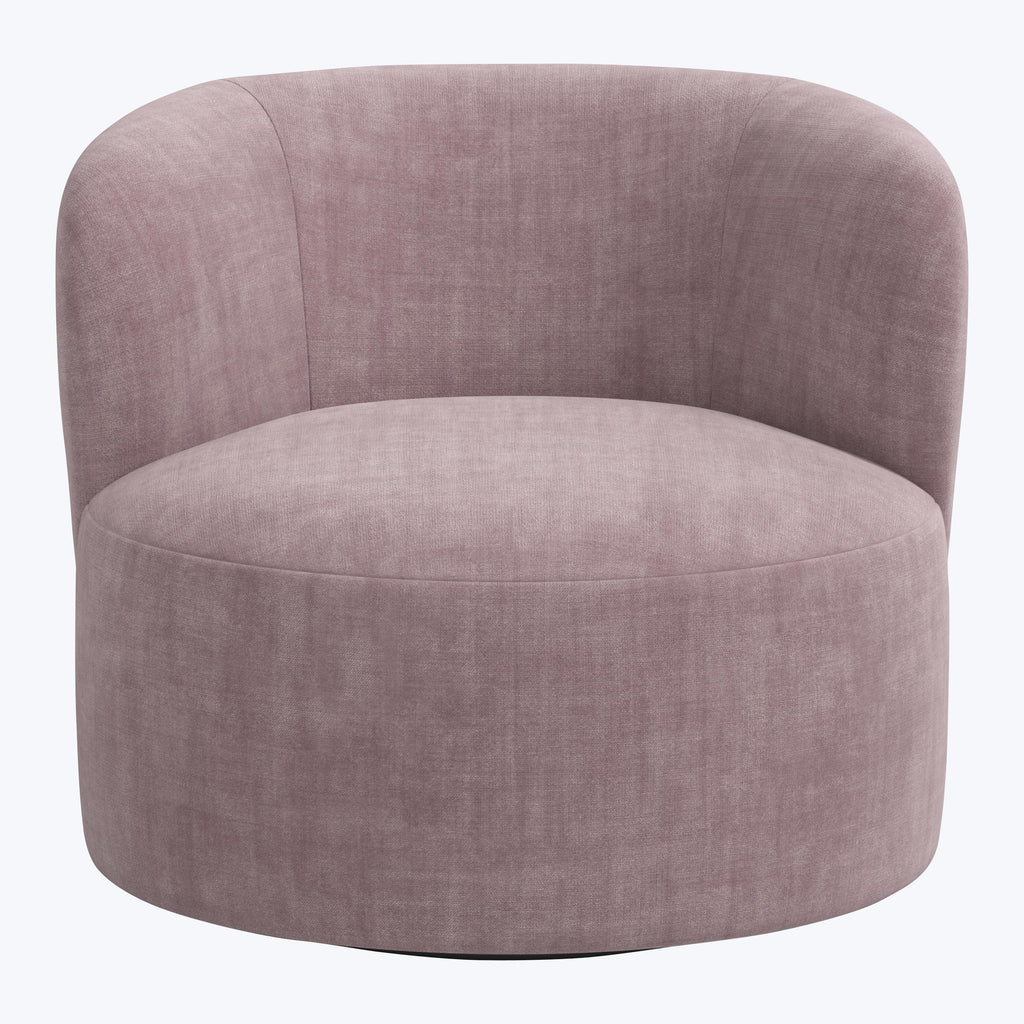 Miro Swivel Chair Antique Velvet Amethyst