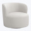 Miro Swivel Chair Velvet Light Grey