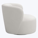 Miro Swivel Chair Velvet Light Grey