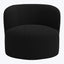 Miro Swivel Chair Zuma Linen Black