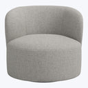 Miro Swivel Chair Zuma Linen Feather