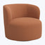 Miro Swivel Chair Zuma Linen Terracotta