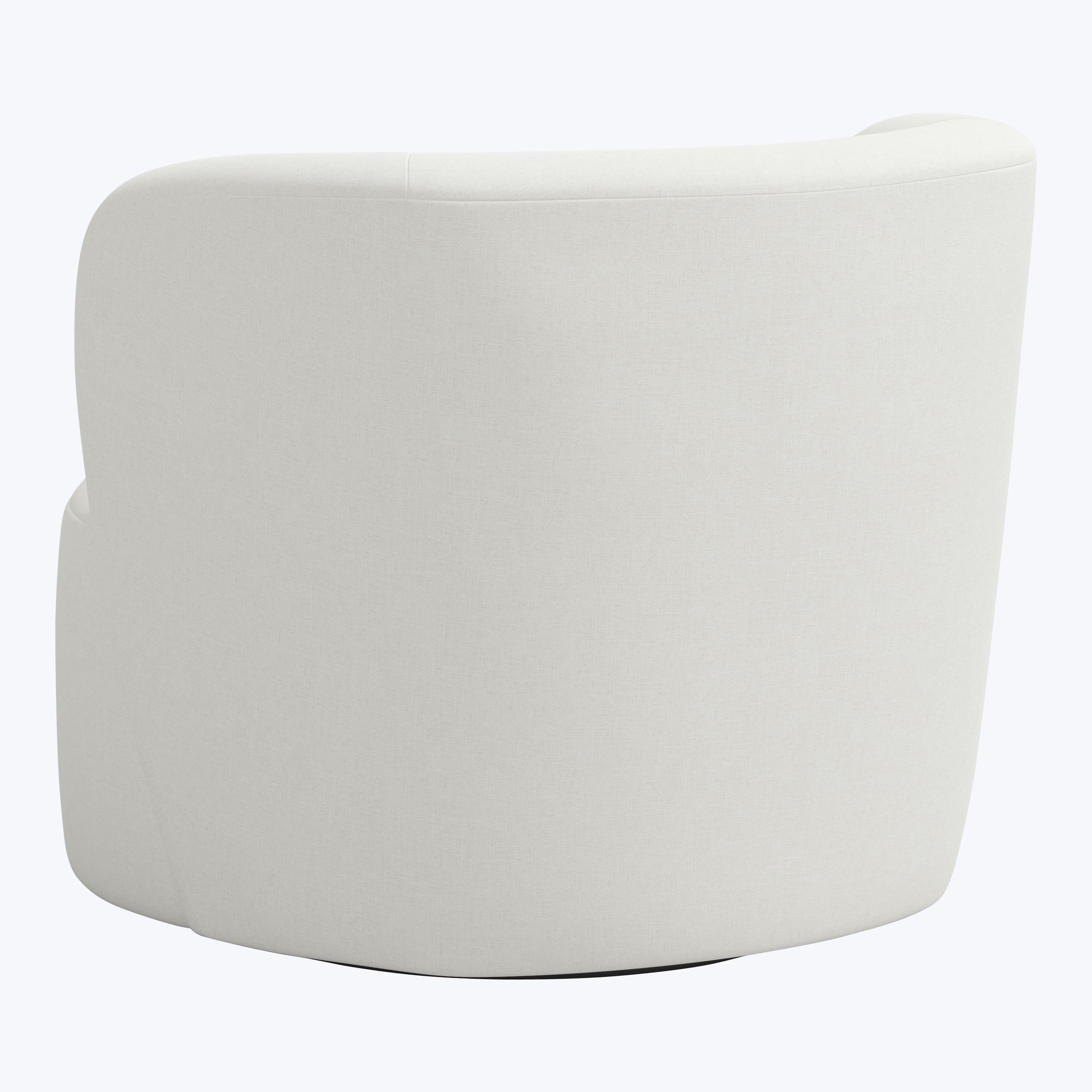 Miro Swivel Chair Zuma Linen White