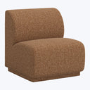 Jeanie Linen Chair Woolen Pecan