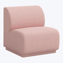 Jeanie Linen Chair Linen Blush