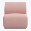 Jeanie Linen Chair Linen Blush