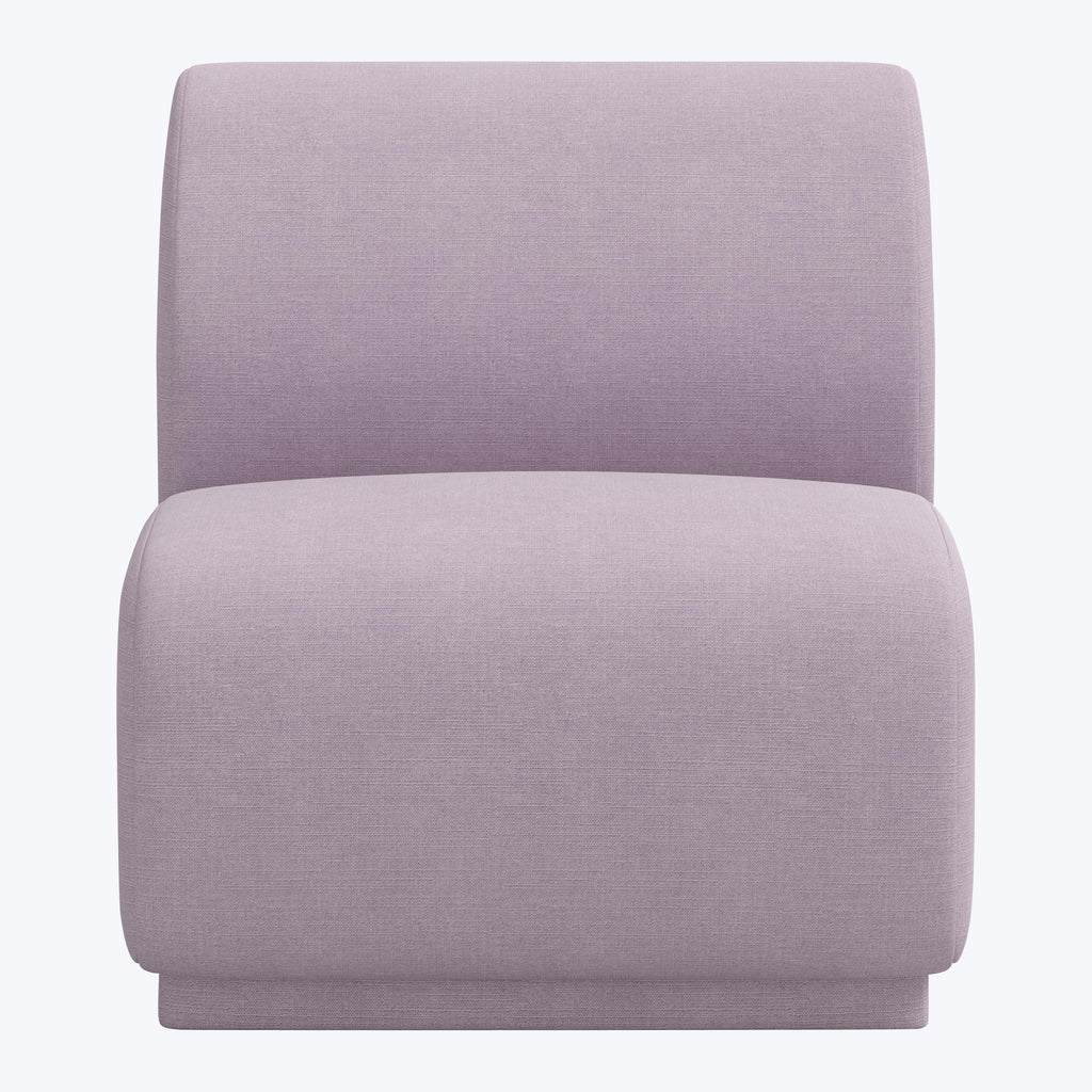 Jeanie Linen Chair Linen Lilac