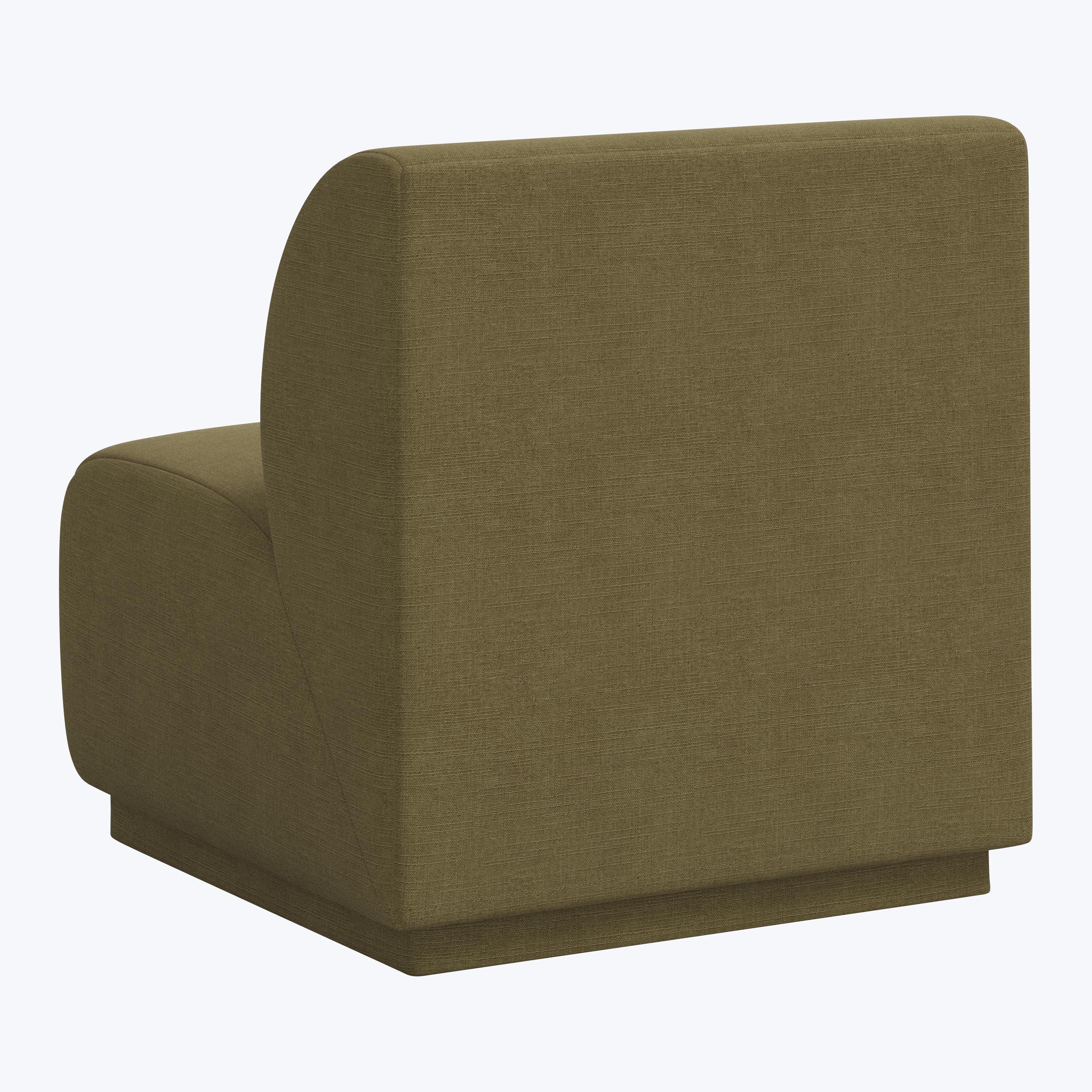 Jeanie Linen Chair Linen Olive