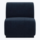 Jeanie Linen Chair Antique Velvet Midnight