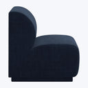 Jeanie Linen Chair Antique Velvet Midnight