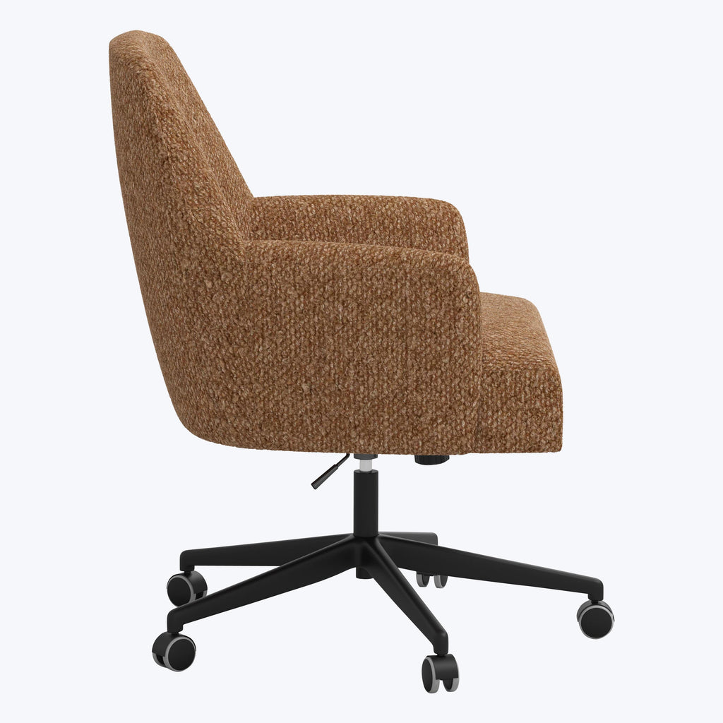 Cord Office Chair Woolen Pecan