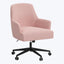 Cord Office Chair Linen Blush