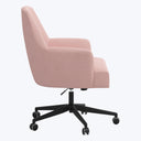 Cord Office Chair Linen Blush