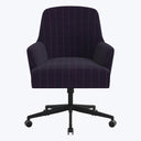 Cord Office Chair Martin Linen Checker