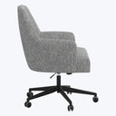 Cord Office Chair Boucle Grey