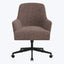 Cord Office Chair Boucle Merlot