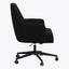 Cord Office Chair Zuma Linen Black