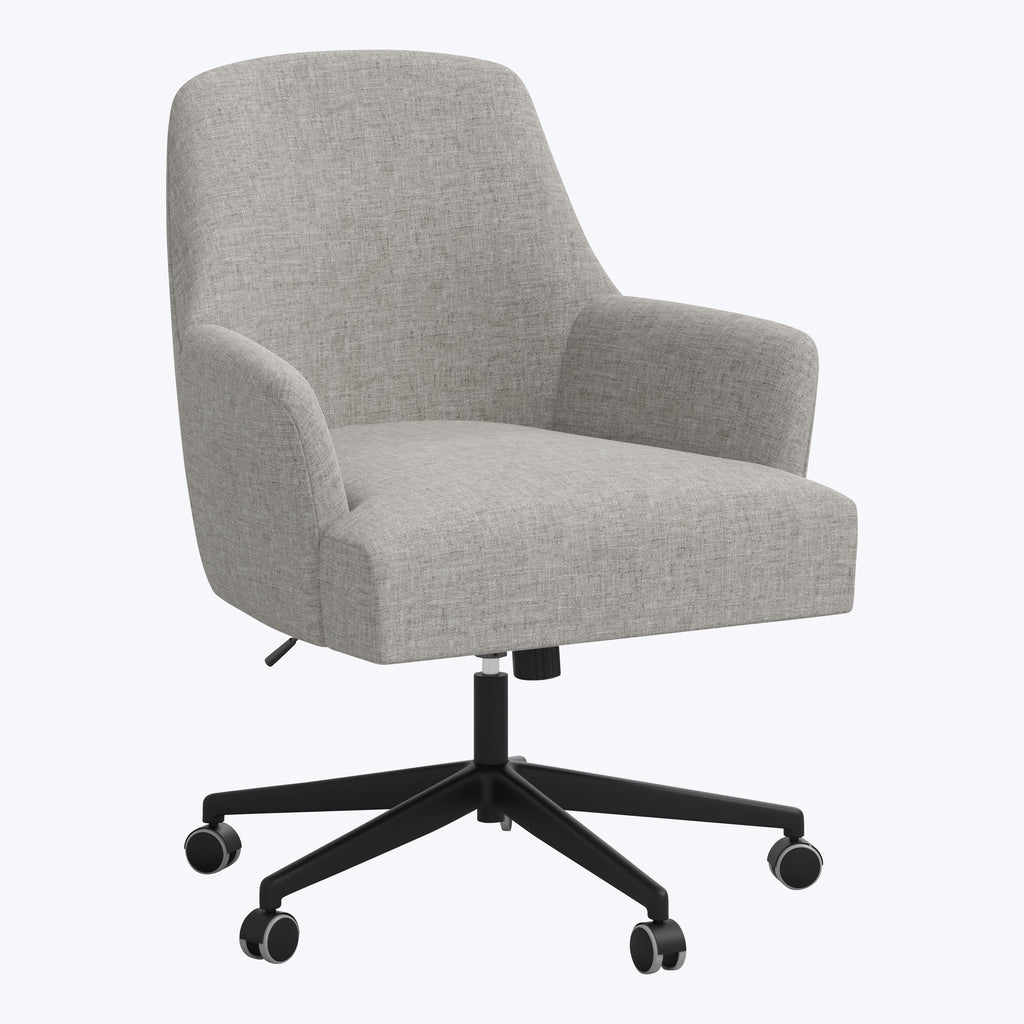 Cord Office Chair Zuma Linen Feather