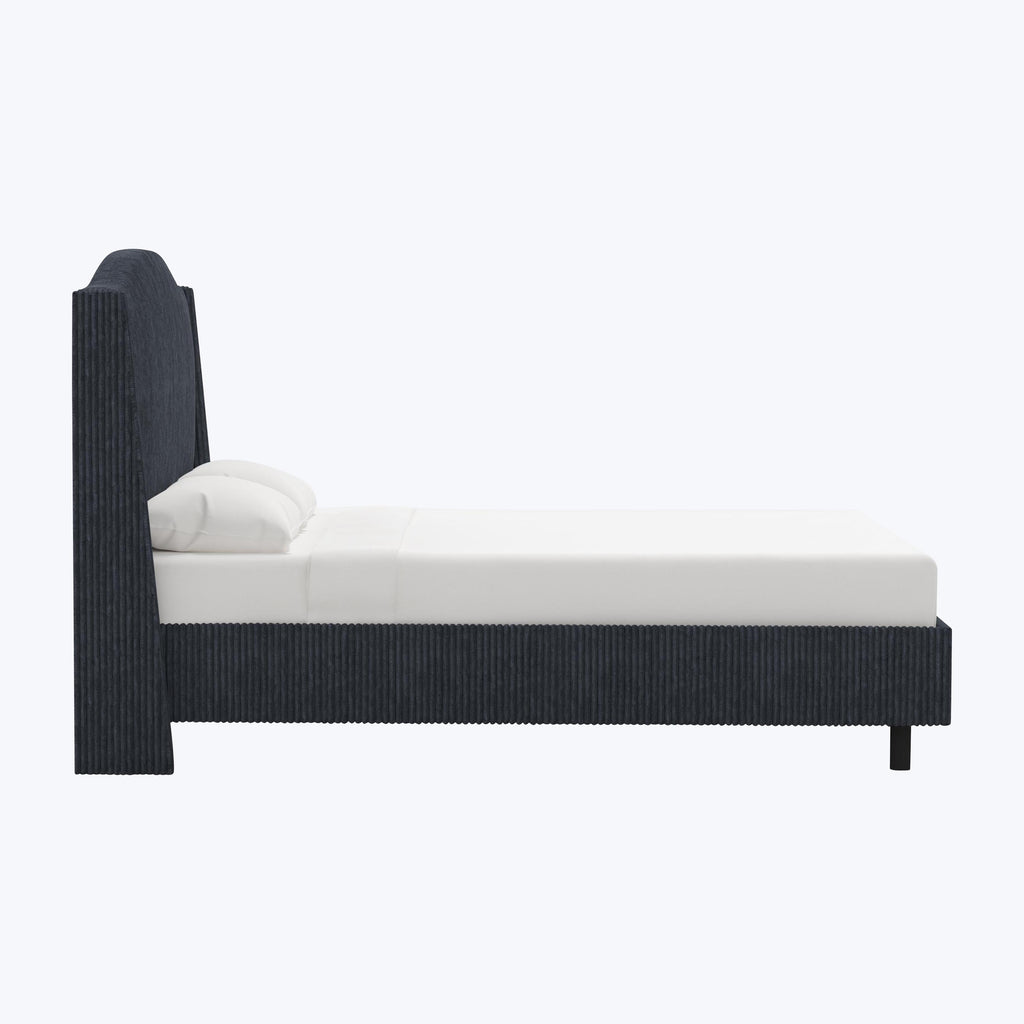 Ellis Platform Bed Twin / Corded Navy