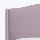 Ellis Platform Bed Twin / Linen Lilac