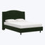 Ellis Platform Bed Twin / Antique Velvet Forest