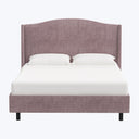 Ellis Platform Bed Twin / Antique Velvet Amethyst