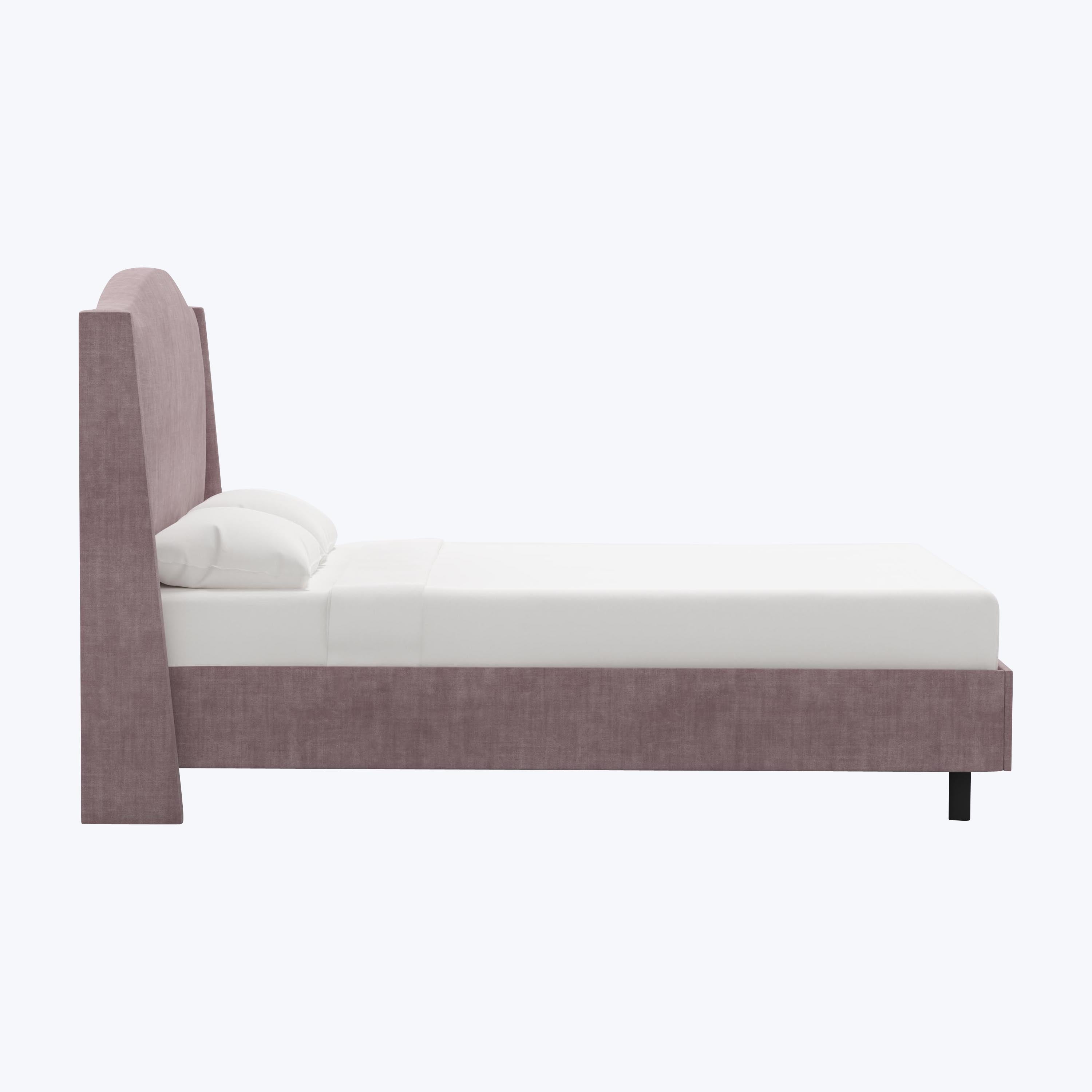 Ellis Platform Bed Twin / Antique Velvet Amethyst