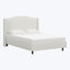 Ellis Platform Bed Twin / Zuma Linen White