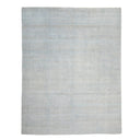 Contemporary Art Silk Rug  - 7'10" x 9'11"