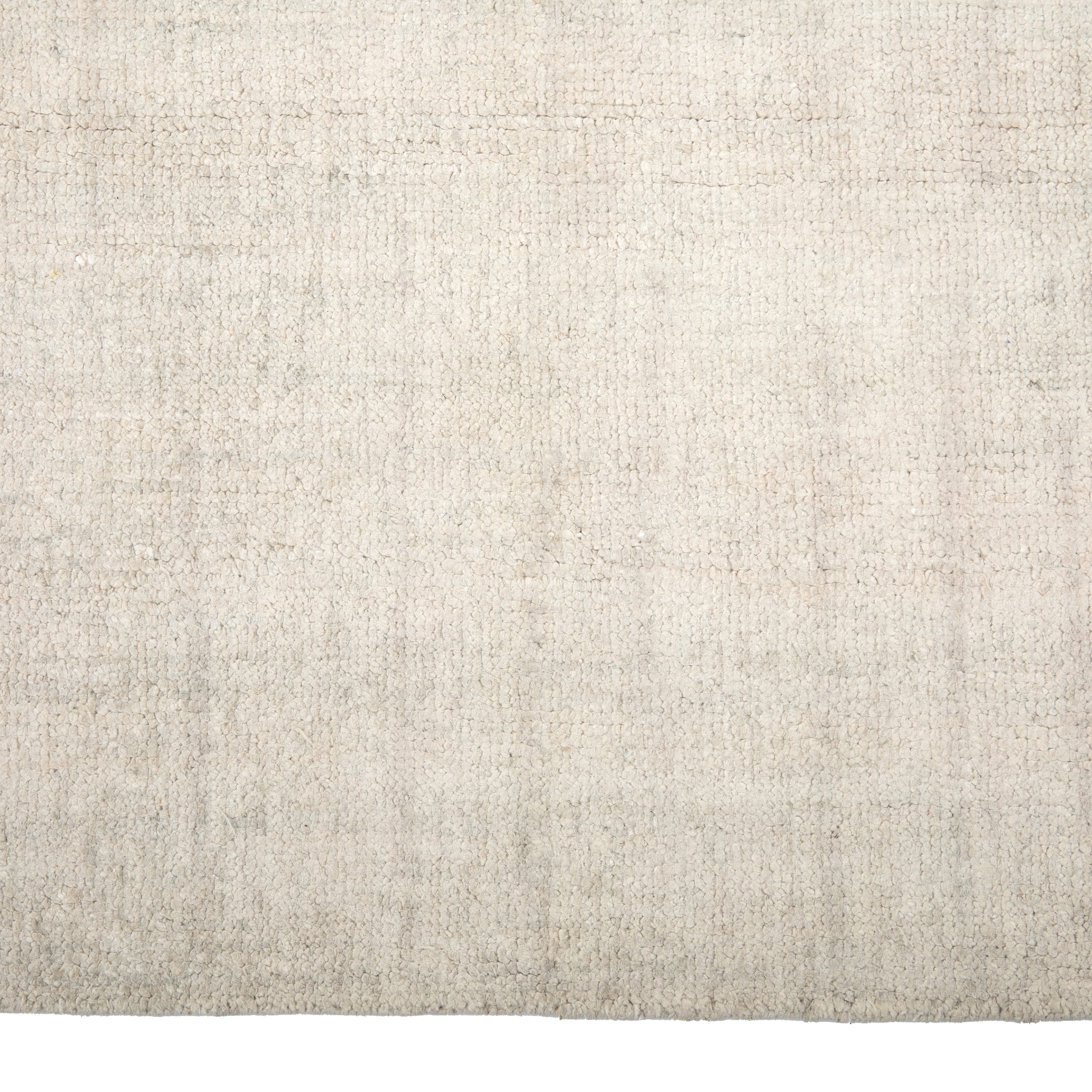 Contemporary Art Silk Rug  - 6' x 9'